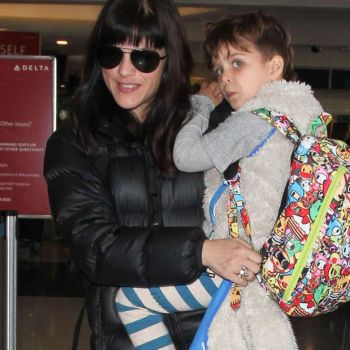 Selma Blair at LAX Airport in Los Angeles