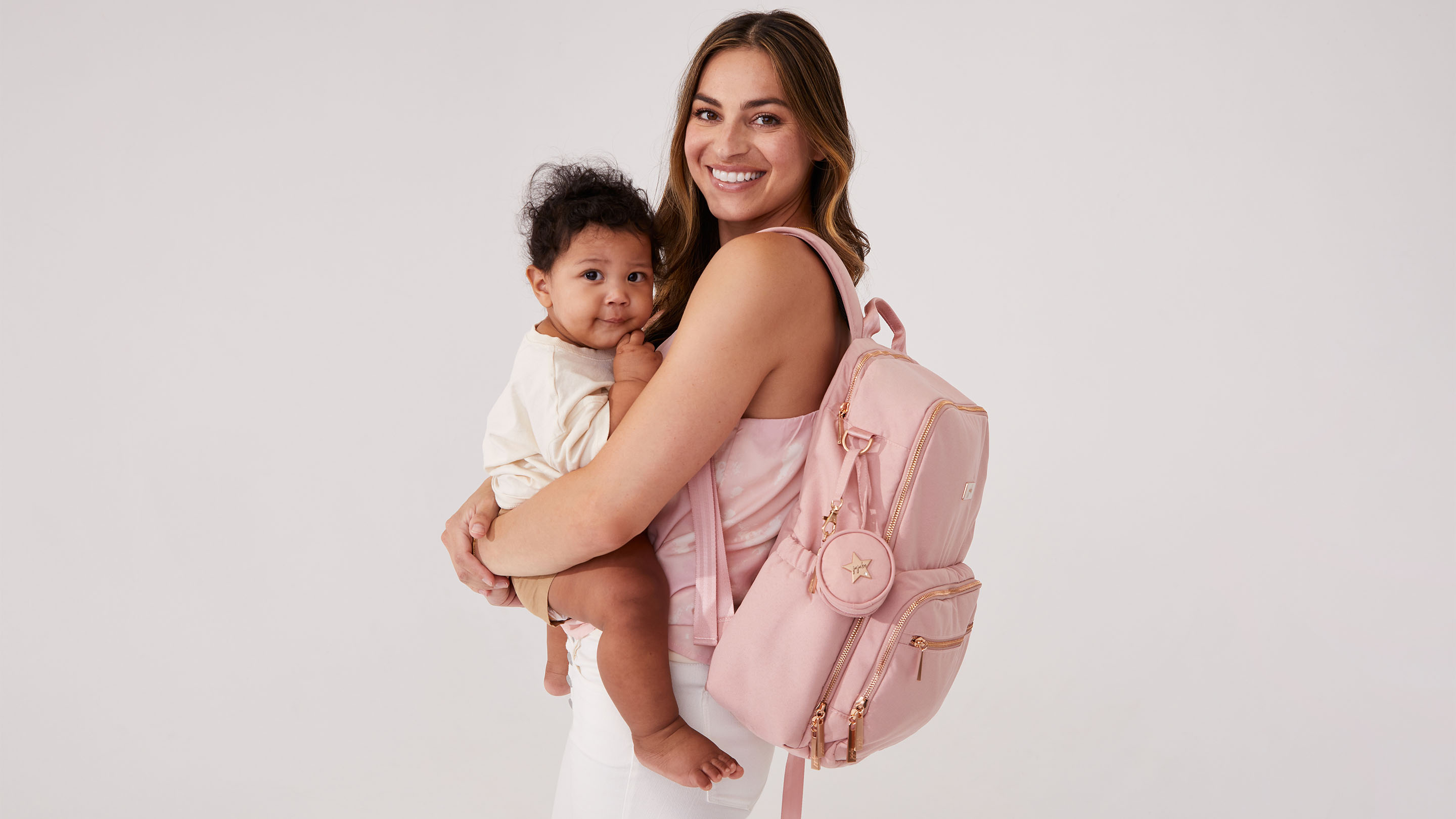 Blush Pink Diaper Bags & Diaper Backpacks – JuJuBe