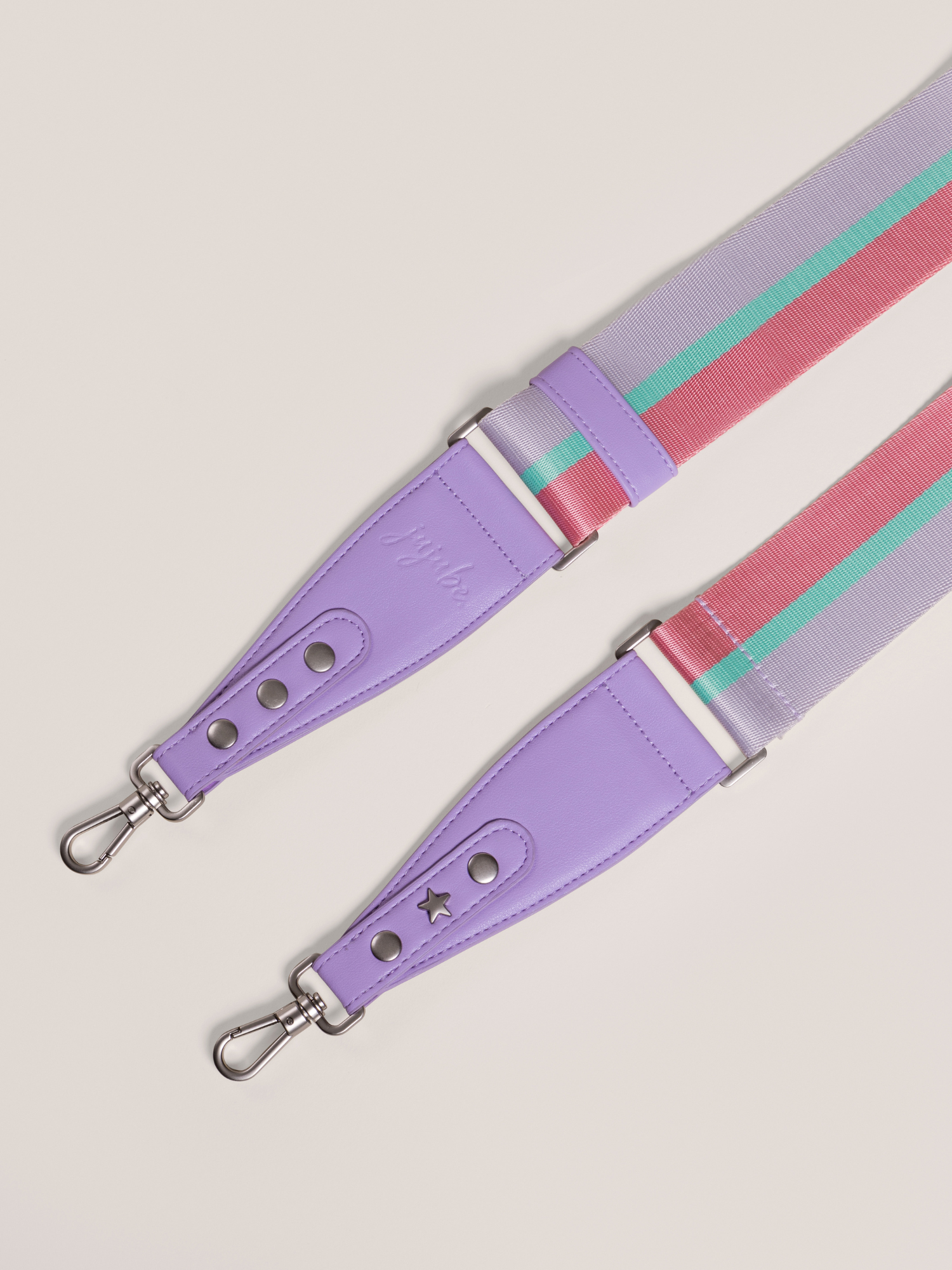 Woven Strap - Purple/Pink/Green