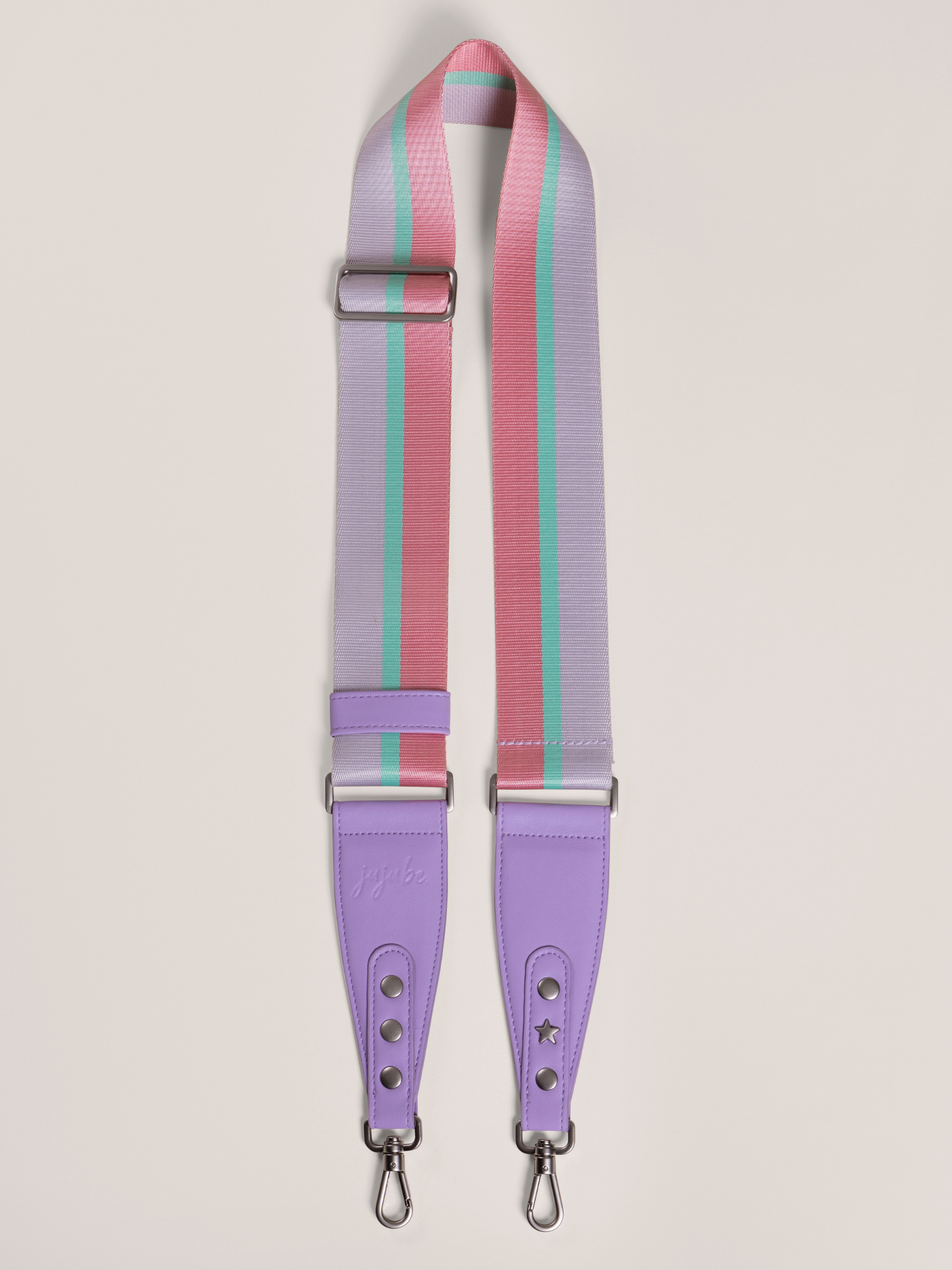 Woven Strap - Purple/Pink/Green
