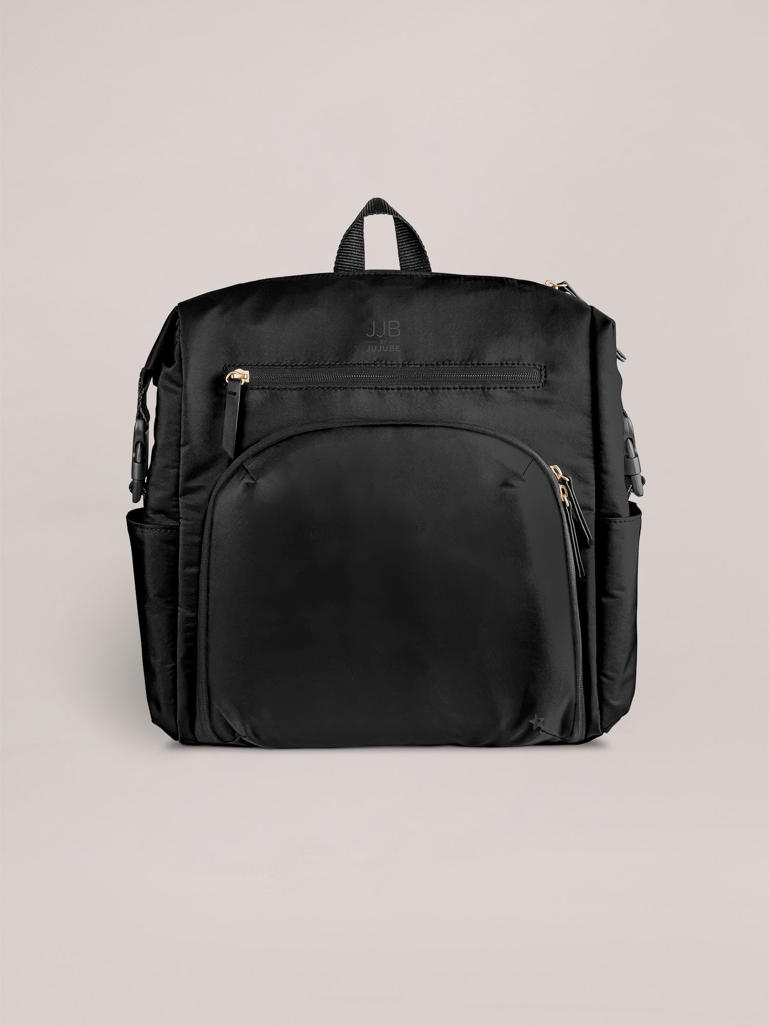 black leather diaper bag backpack JuJuBe Modern Backpack Diaper Bag