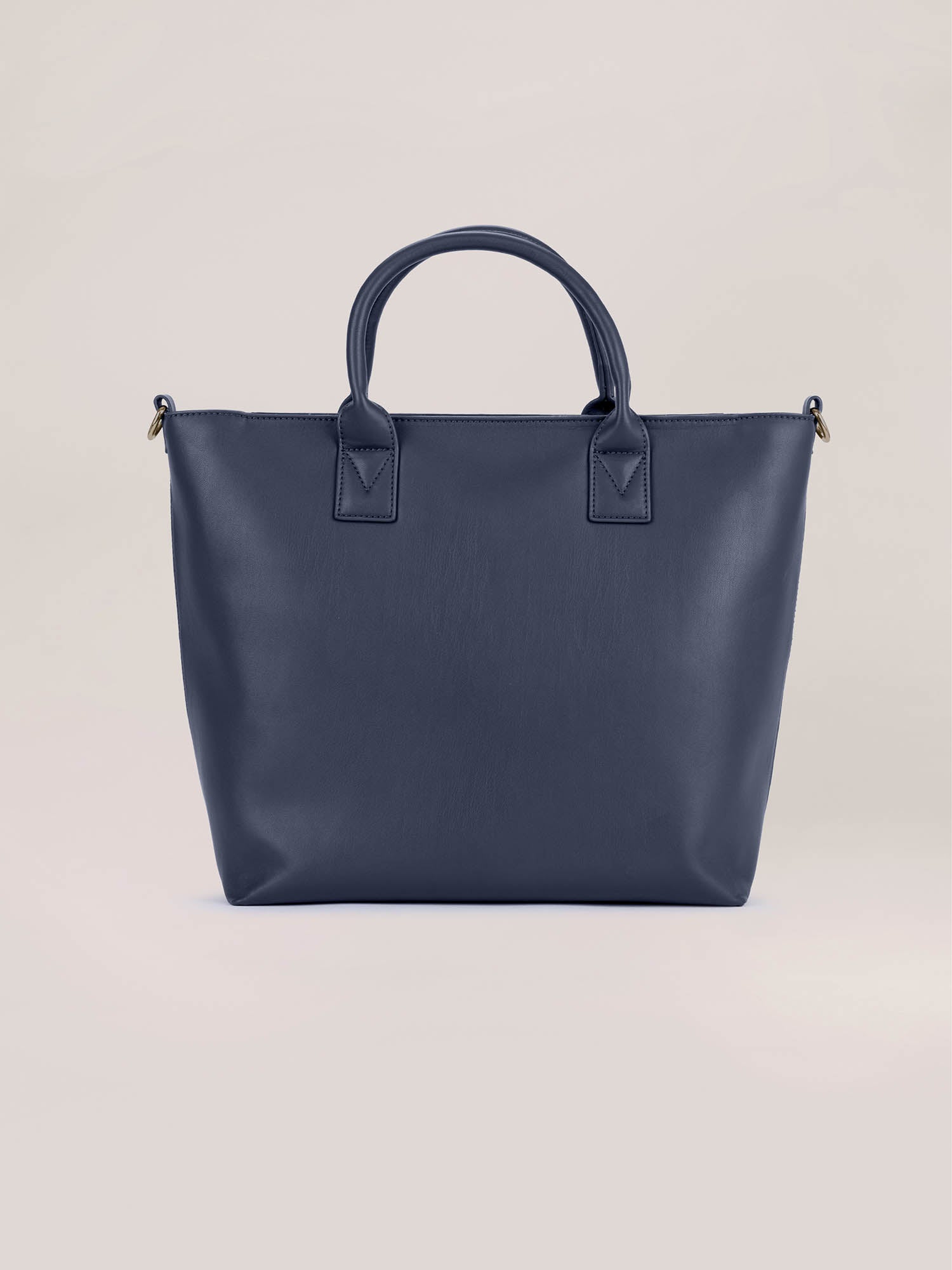 Navy Blue 24-7 Tote Bag Back View