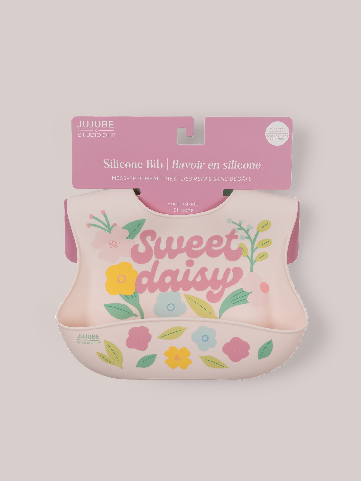 Silicone Bib - Sweet Daisy