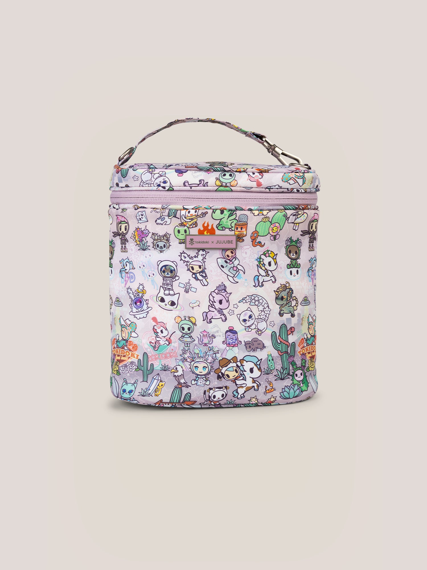 JuJuBe x tokidoki Fuel Cell Bottle Bag Lunch Box Cosmic Desert