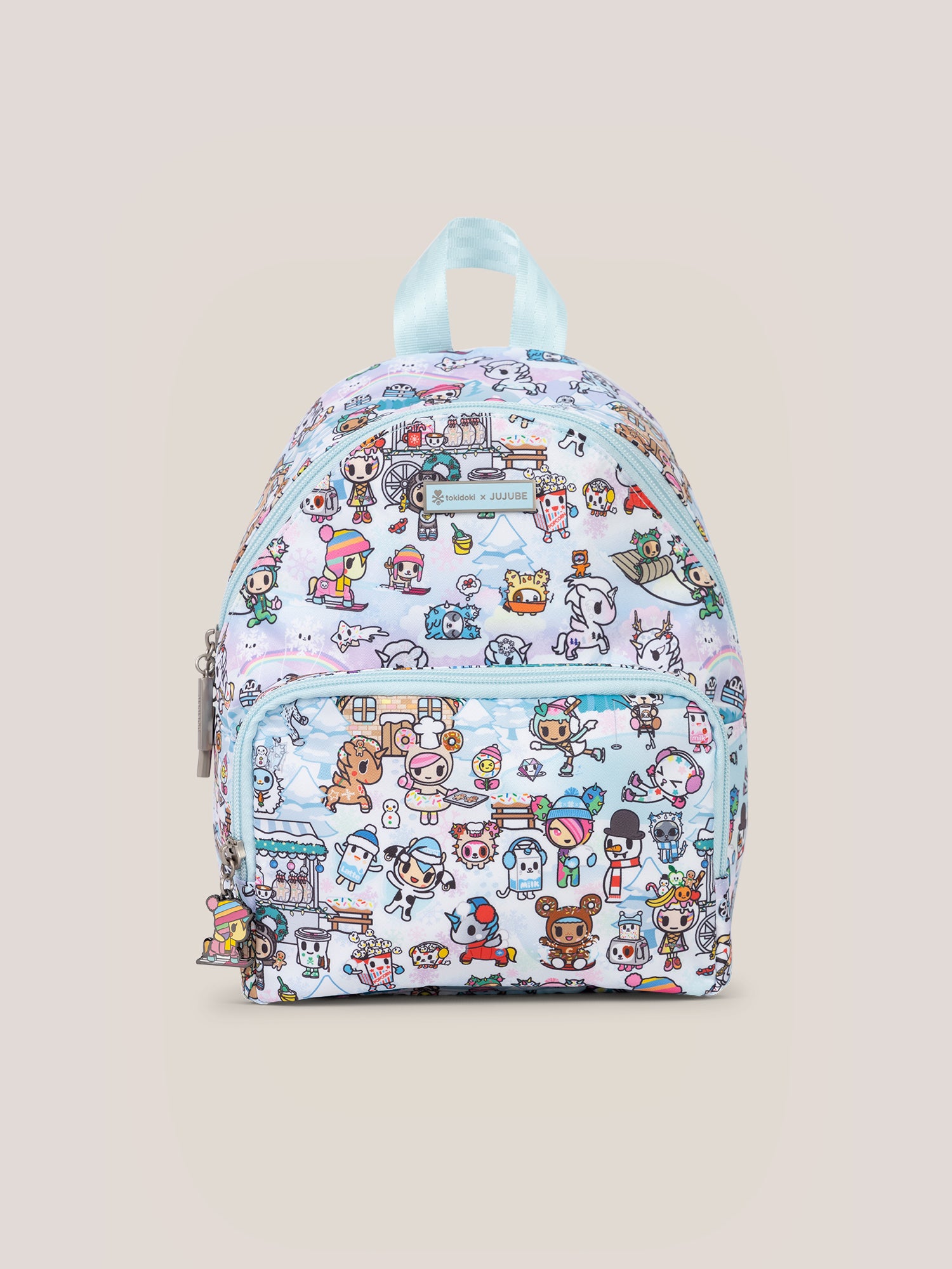 tokidoki Snow Day Everyday Mini Small Diaper Bag Backpack — Ice