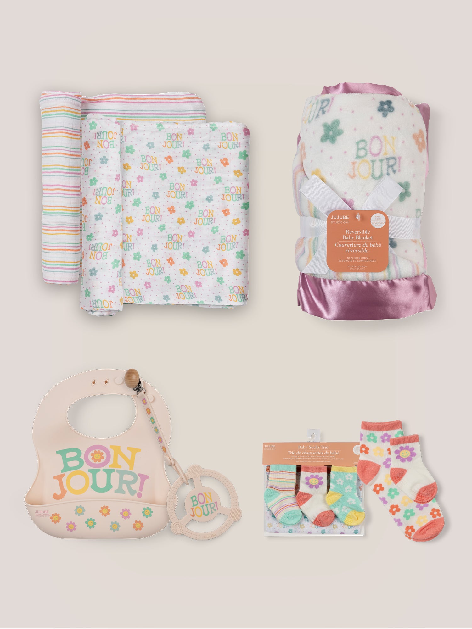 Everyday Essentials Baby Bundle Bonjour Bebe JuJuBe