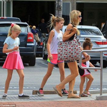 Hot mama! Denise Richards beats the heat