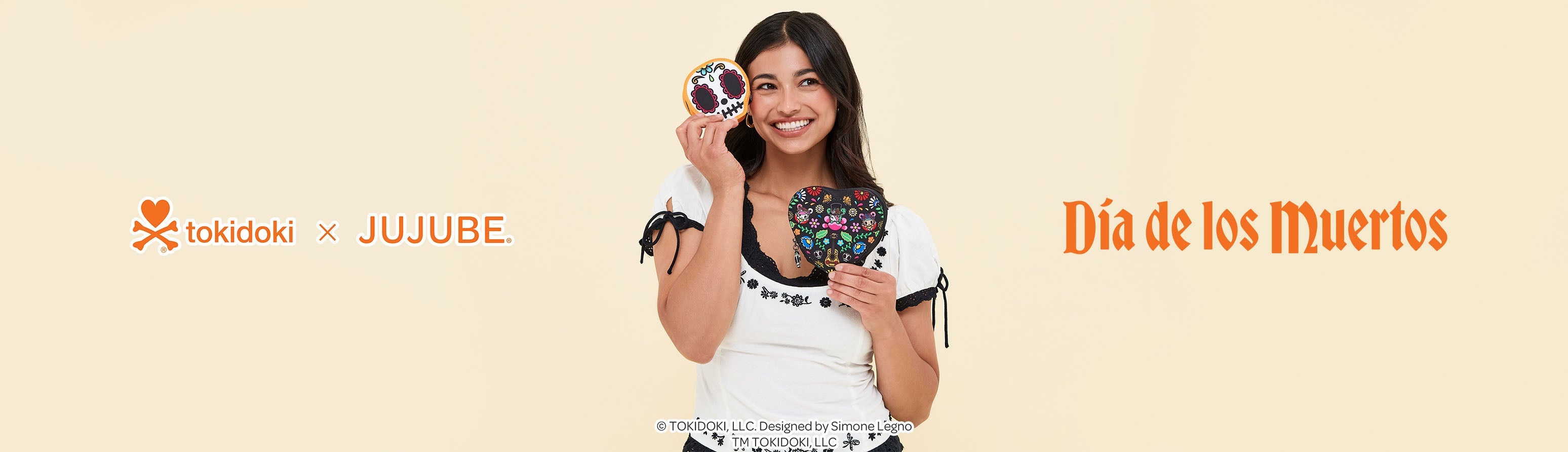 tokidoki x JuJuBe Dia de los Muertos