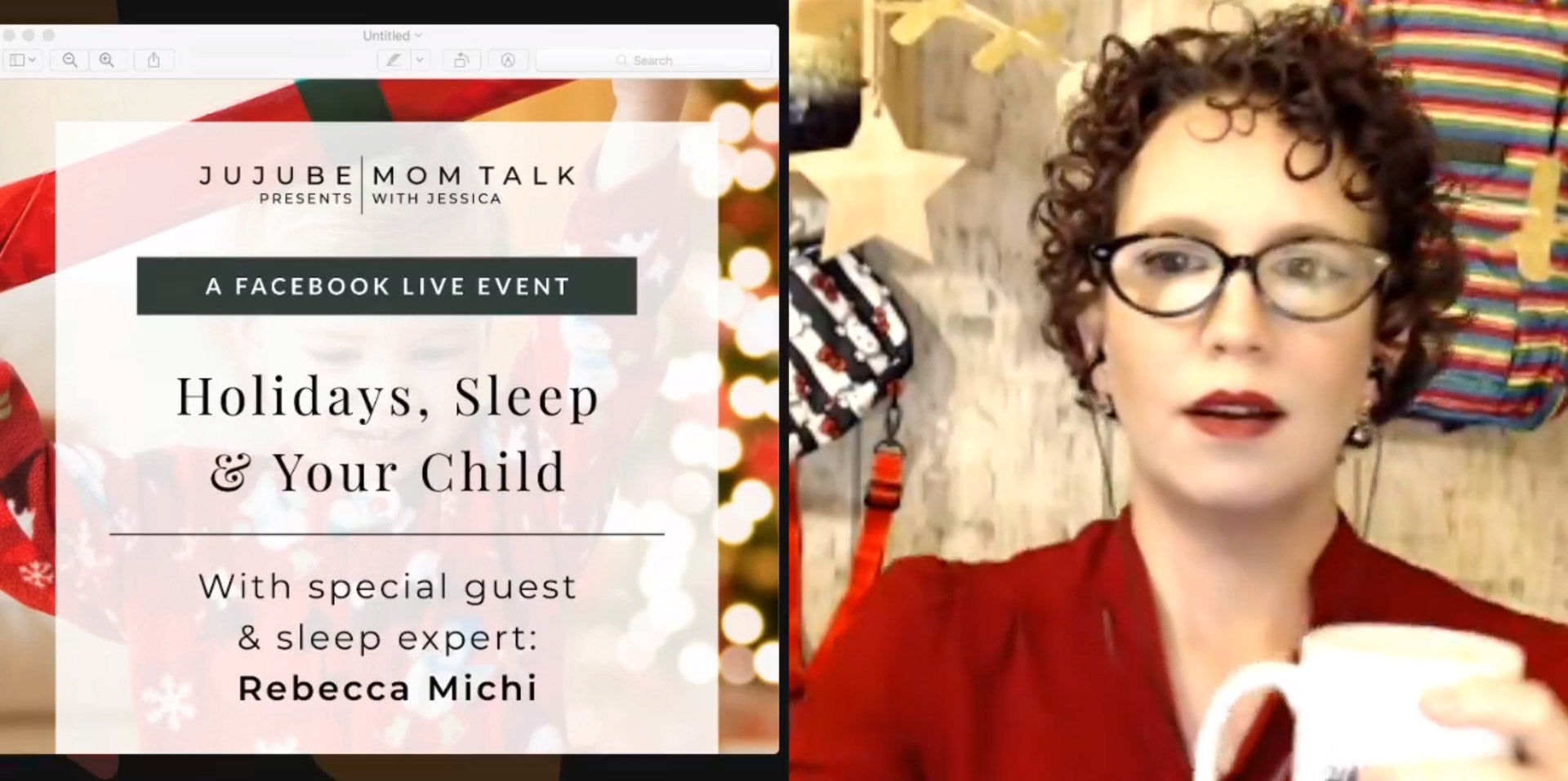 Mom Talk - Holidays, Sleep, and Your Child