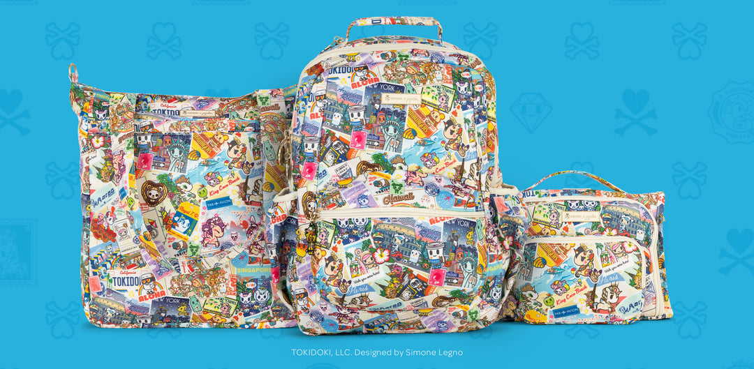 Simply Shibori & JuJuBe x tokidoki Kawaii- Round the World Retailers/Lineup