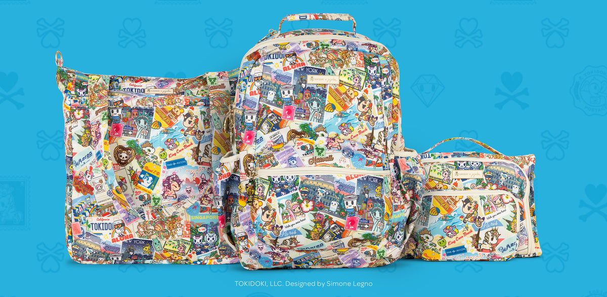 Simply Shibori & JuJuBe x tokidoki Kawaii- Round the World Retailers/Lineup