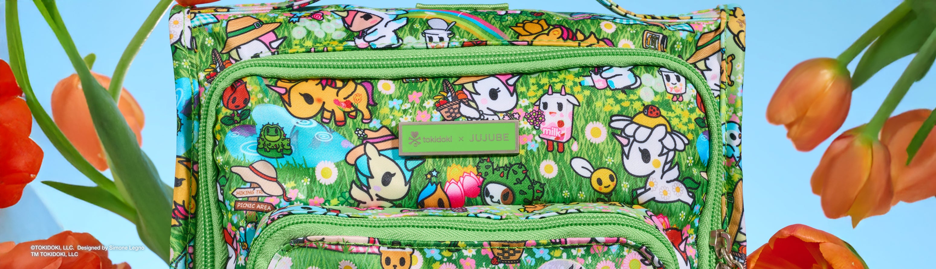 tokidoki x JuJuBe Meadow Blooms Collection