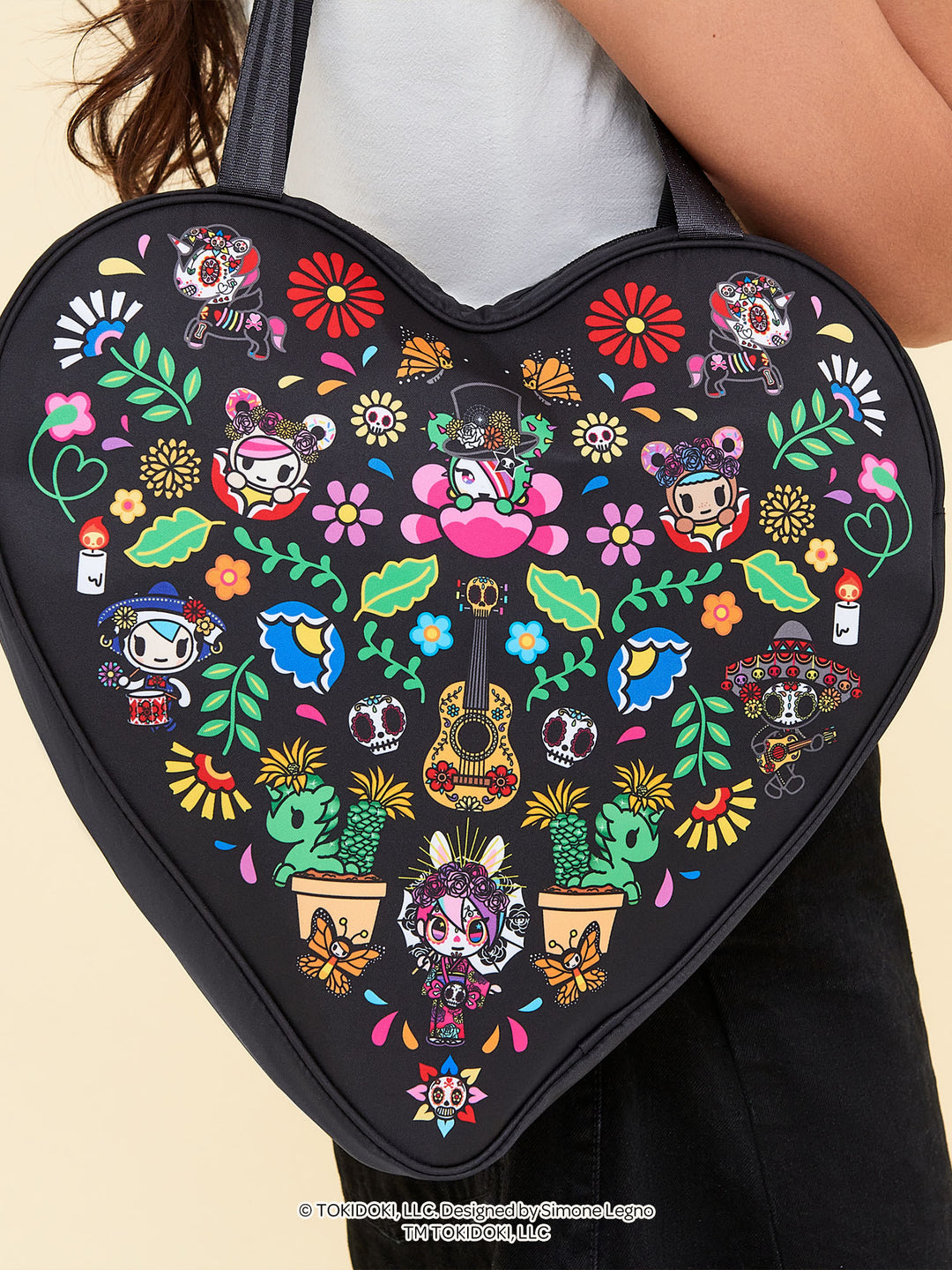 tokidoki Heart Tote Diaper Bag – Dia de los Muertos