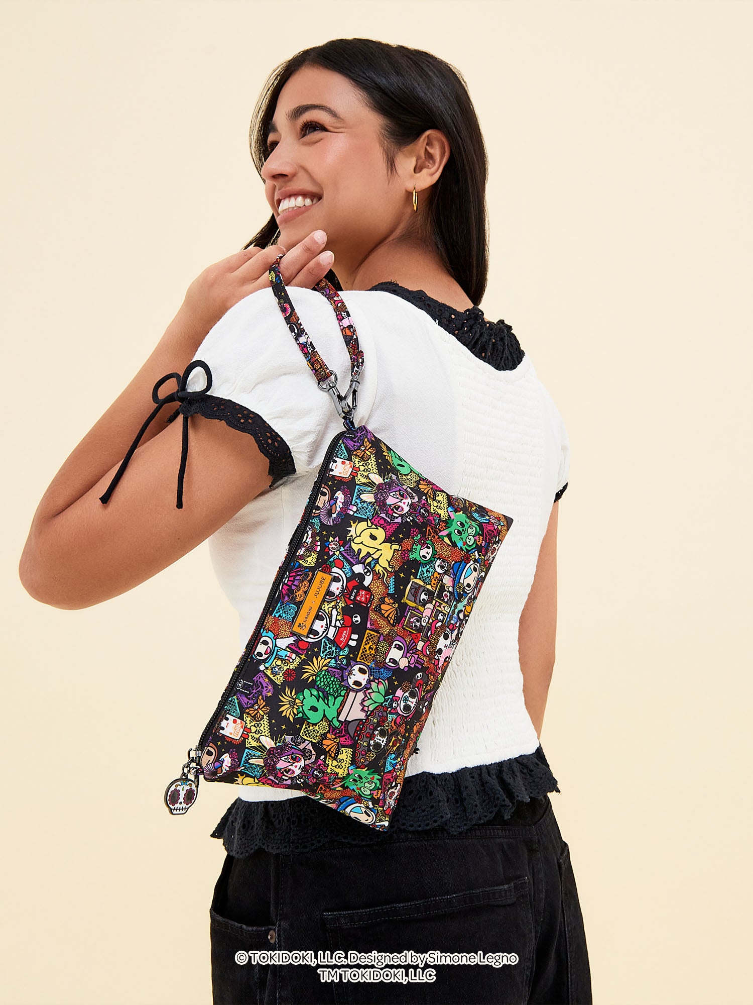 tokidoki Be Quick Crossbody Diaper Bag Accessory – Dia de los Muertos