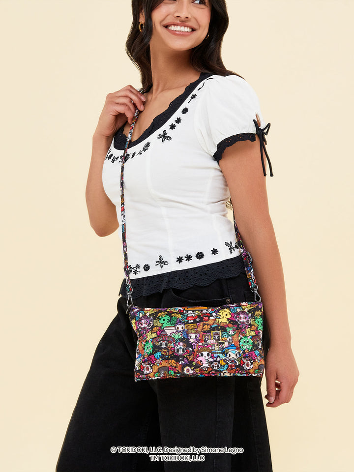 tokidoki Be Quick Crossbody Diaper Bag Accessory – Dia de los Muertos
