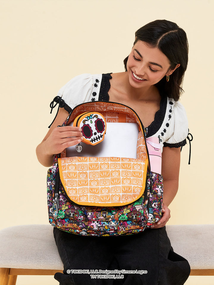 tokidoki Sugar Skull Mini Bag Clip-On Pouch Accessory – Dia de los Muertos