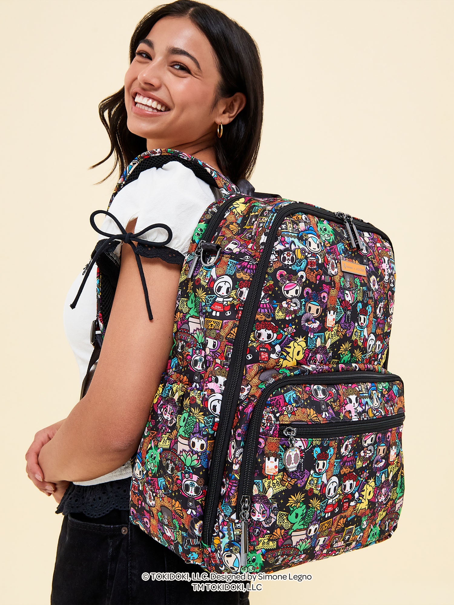 tokidoki Zealous Backpack Diaper Bag – Dia de los Muertos