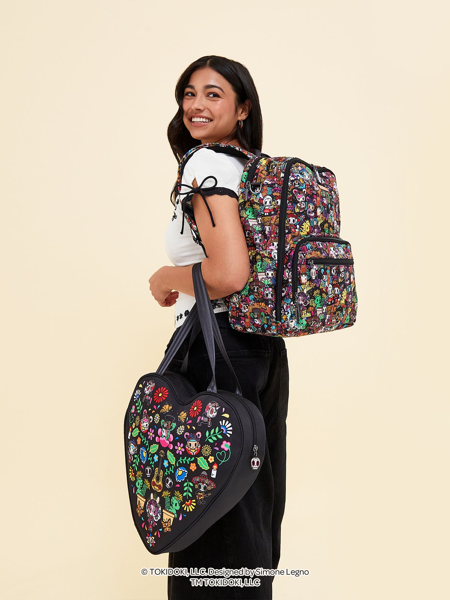 tokidoki Zealous Backpack Diaper Bag – Dia de los Muertos