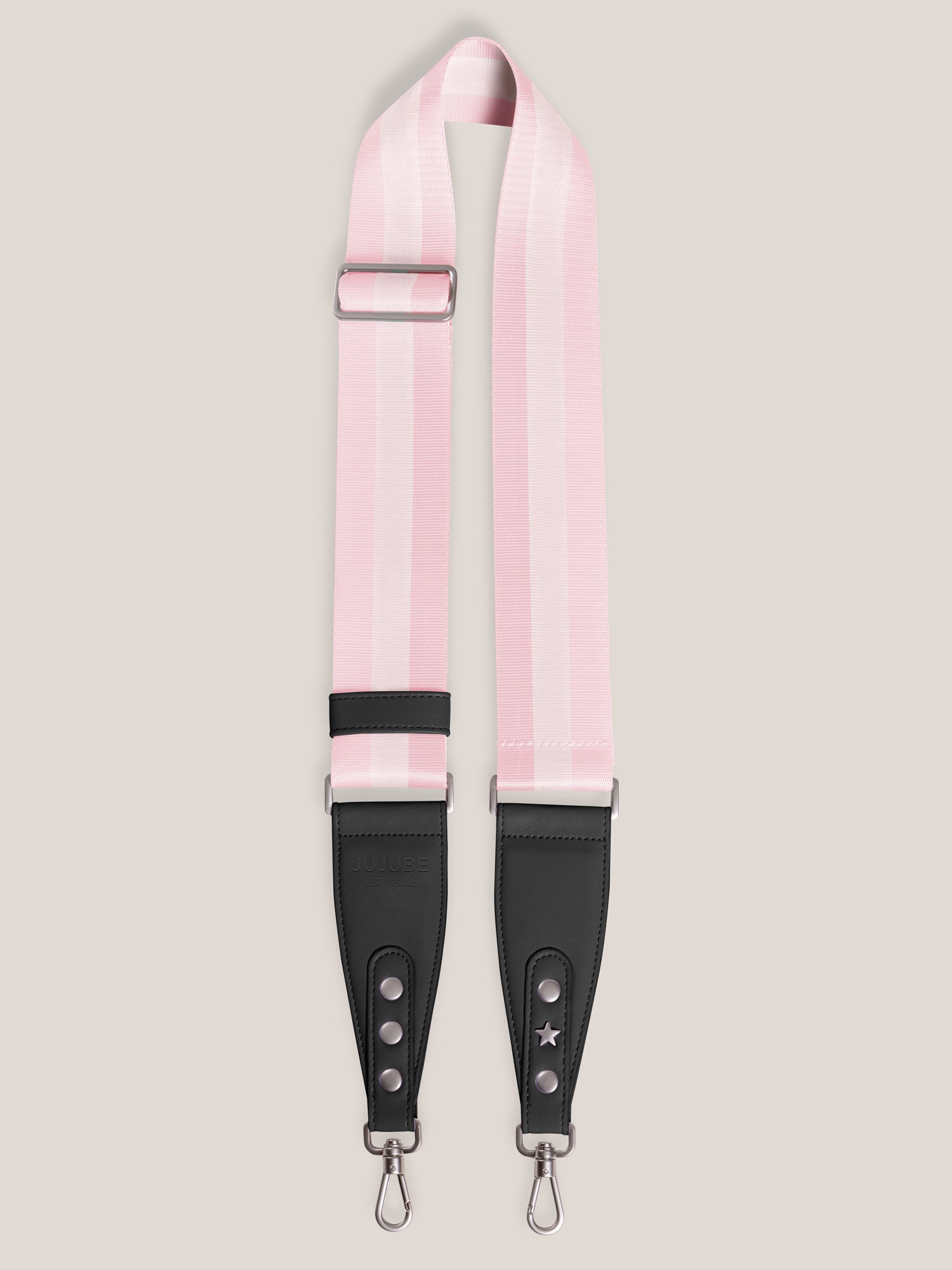 Woven Strap - Pink & Black