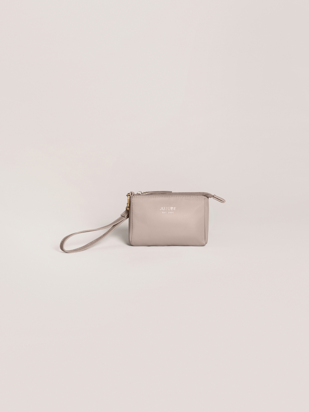3-Piece Pouch Clutch Purse Set - Taupe