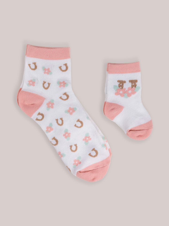 Mama &amp; Me Matching Socks Set -  Bloomin&