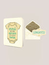 Itty Bitty Human Deluxe Greeting Card