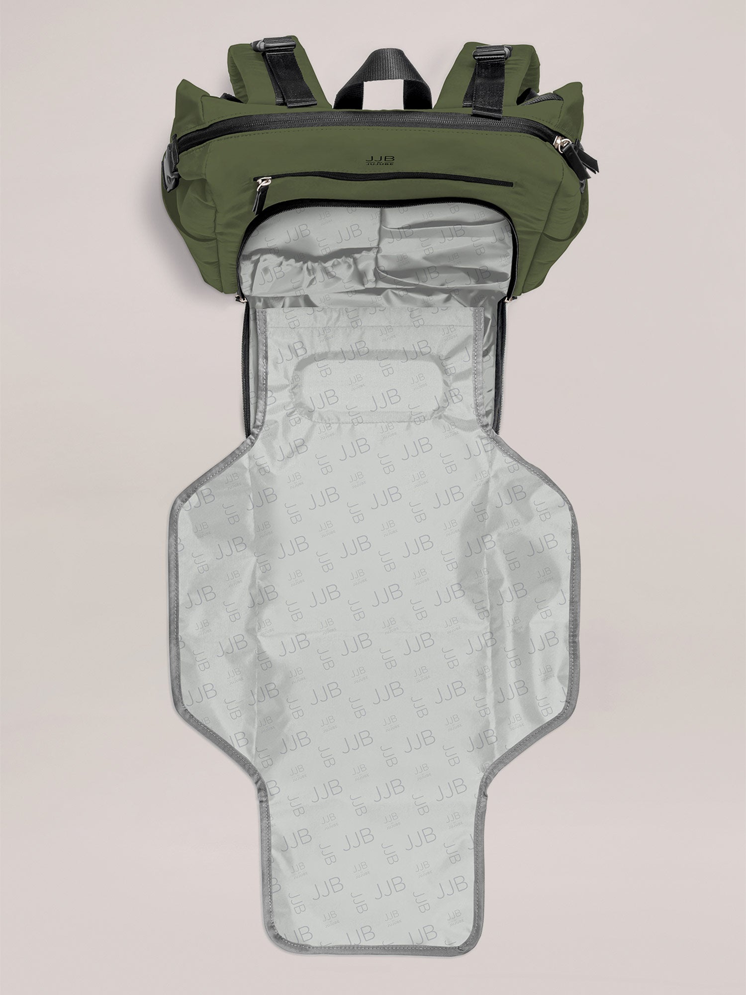 lululemon green diaper bag JuJuBe Modern Backpack Diaper Bag