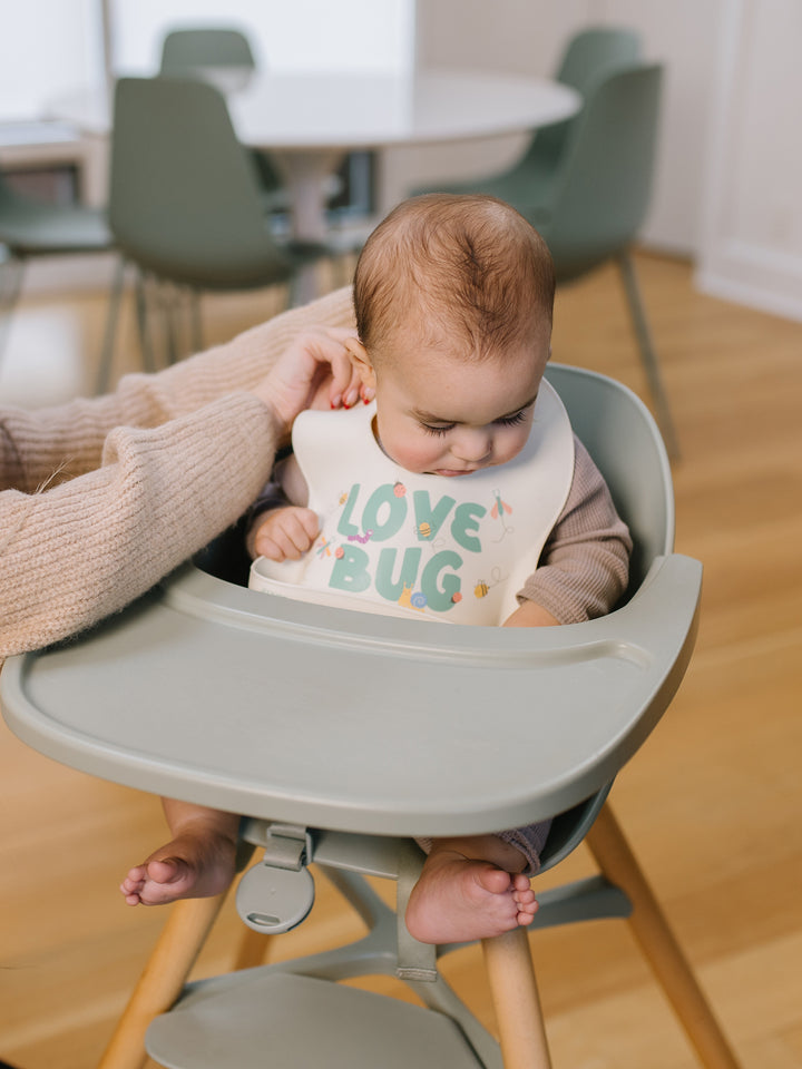 Silicone Bib - Love Bug