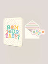 Bonjour, Baby! Deluxe Greeting Card