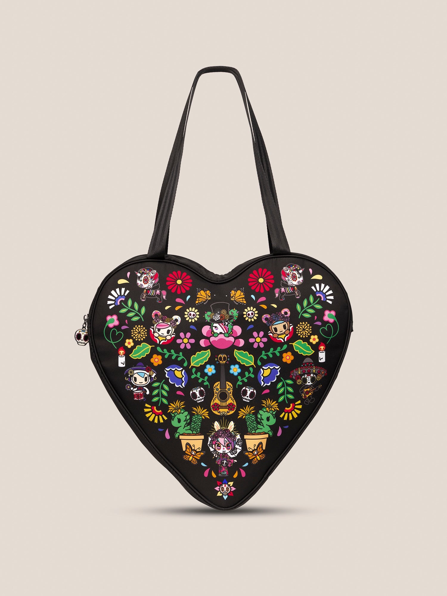 tokidoki Zealous Backpack + Heart Tote + Be Quick Bundle - Dia de los Muertos