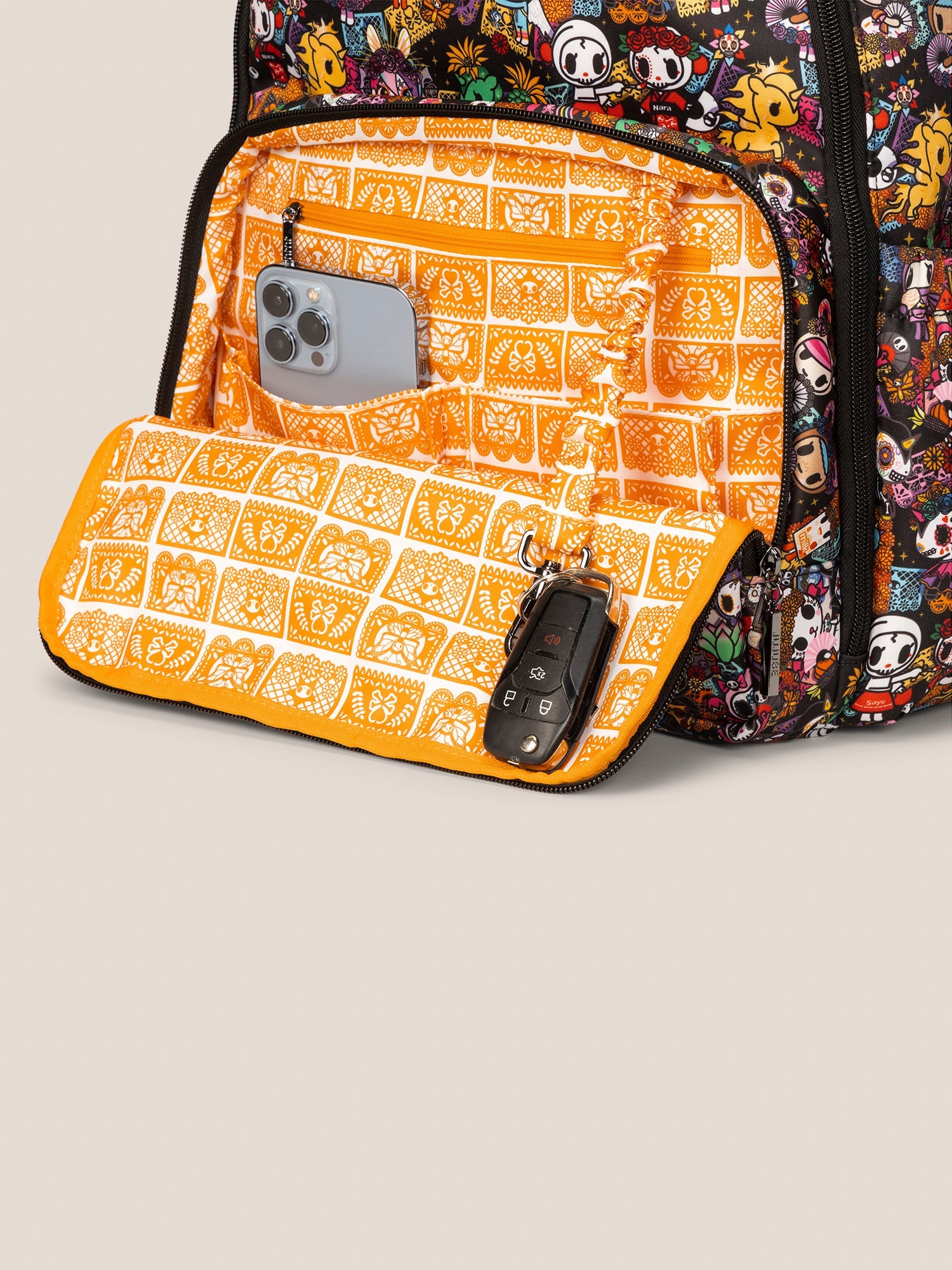 tokidoki Zealous Backpack Diaper Bag – Dia de los Muertos
