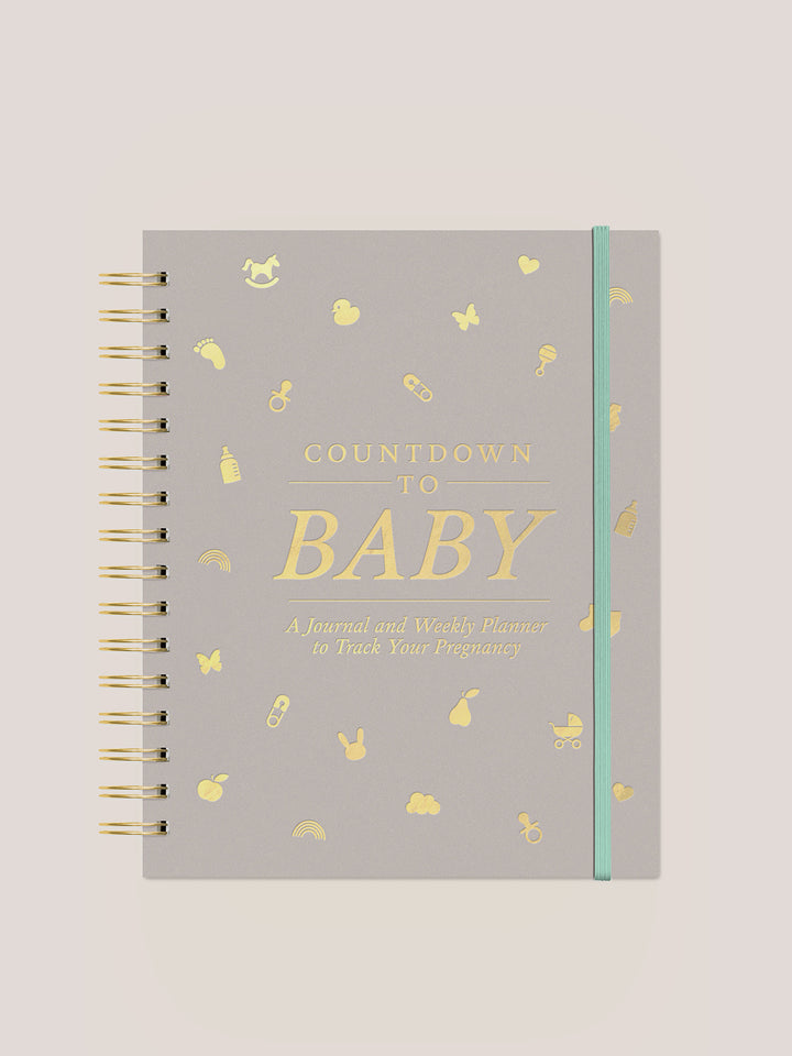 Countdown to Baby Undated Pregnancy Planner &amp; Journal