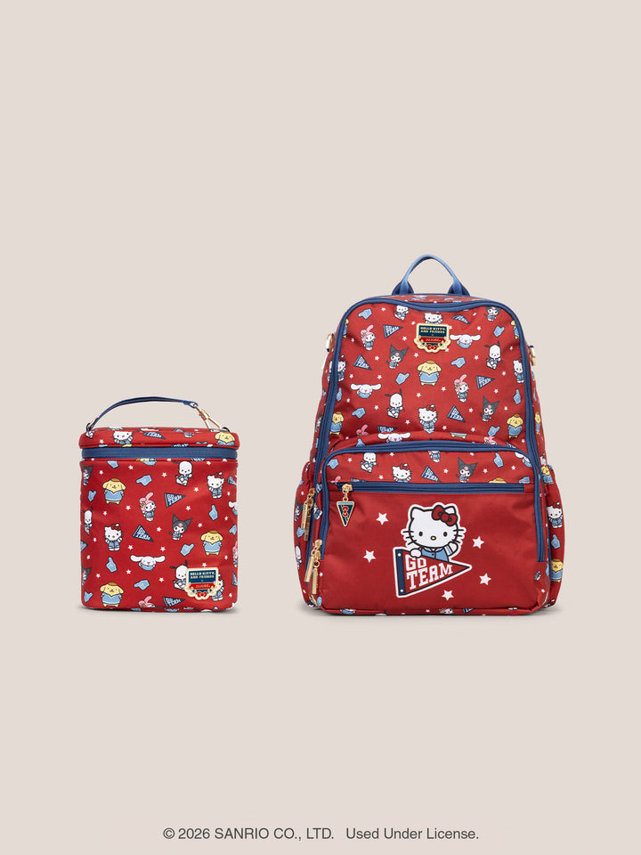Hello Kitty® × JuJuBe Varsity Fuel Cell + Zealous Backpack Bundle