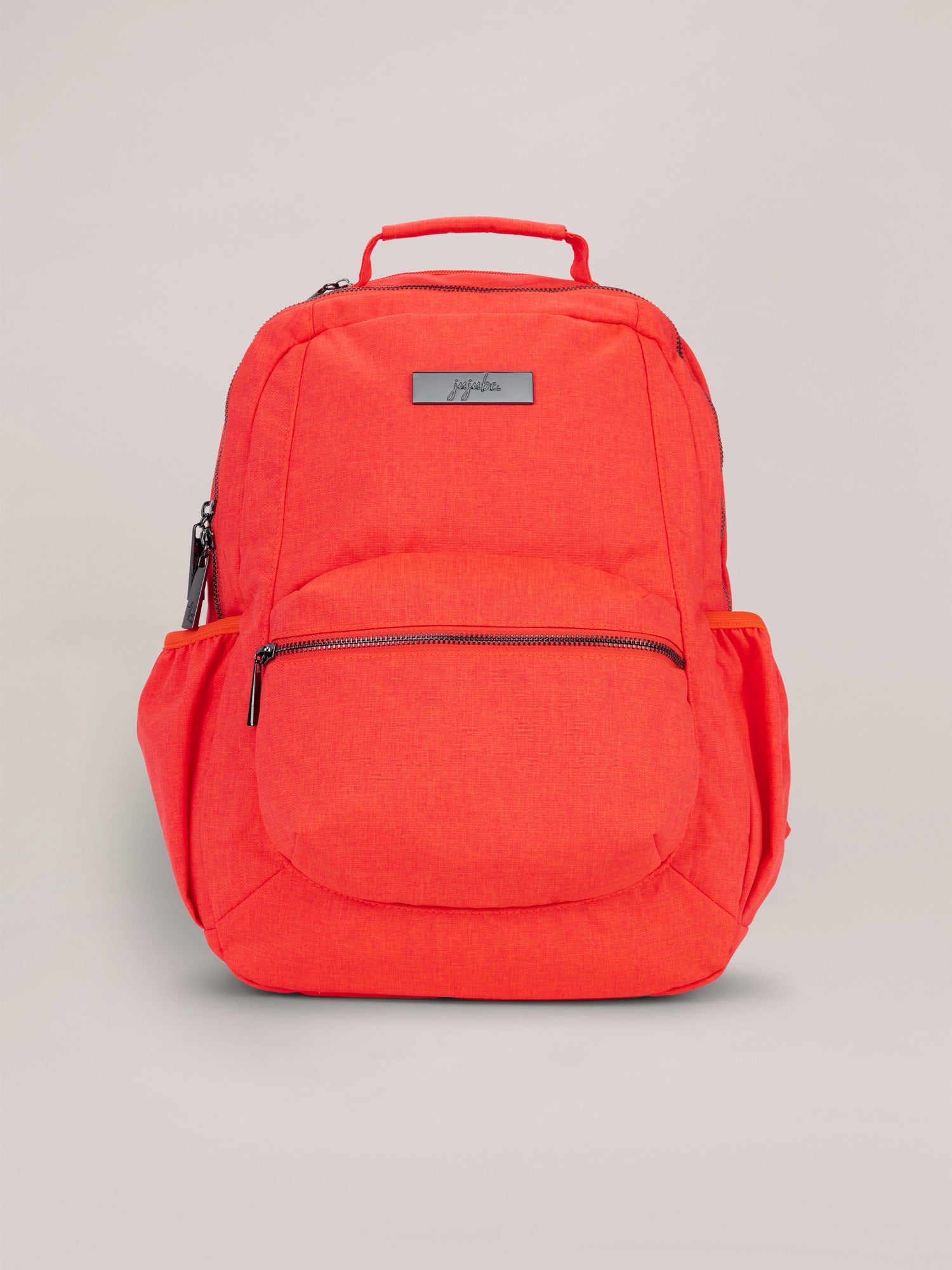 Neon Coral Be Packed Backpack Front View