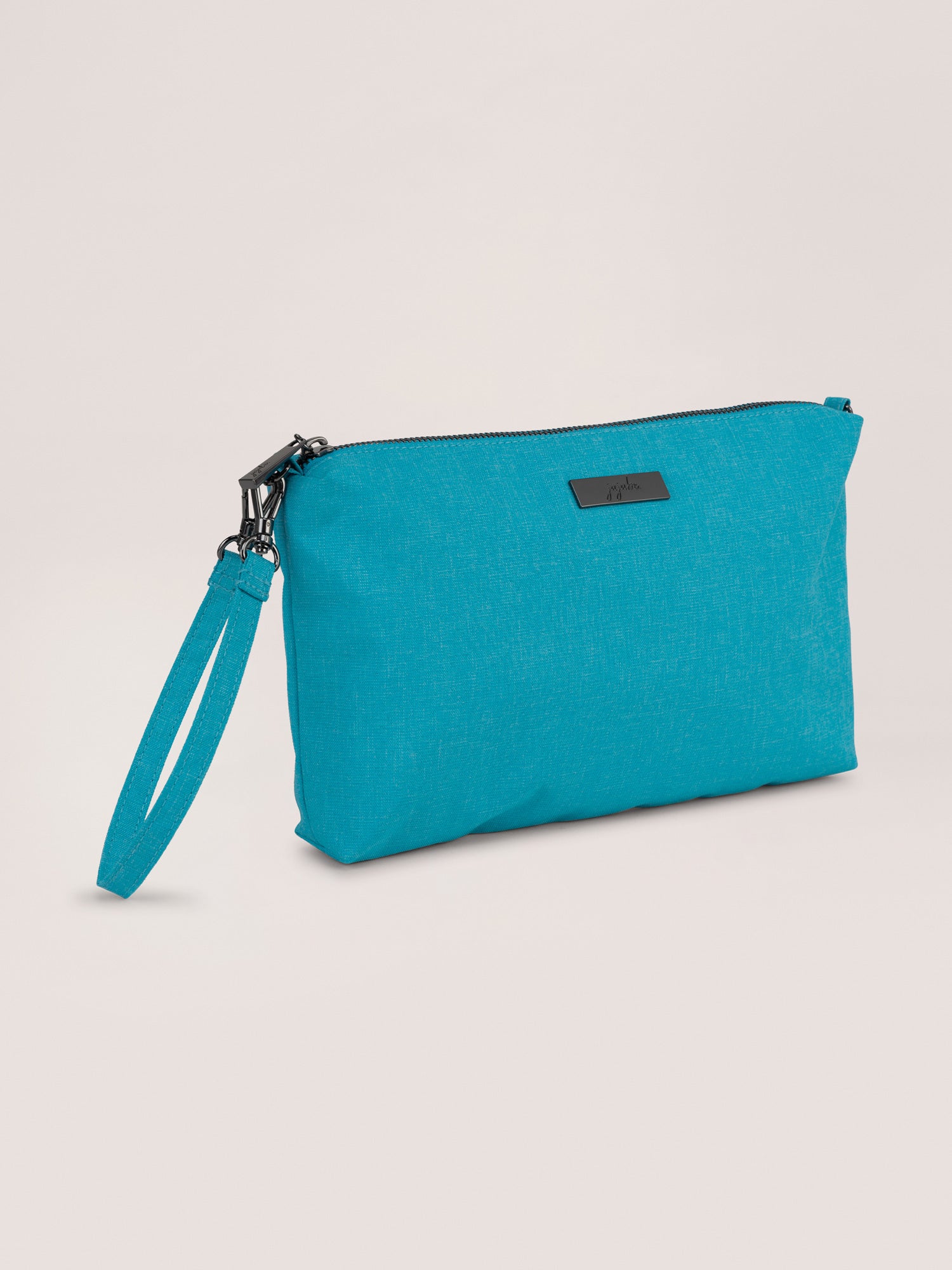 Bright Blue Be Quick Quarter Angle View with Wristlet Strap