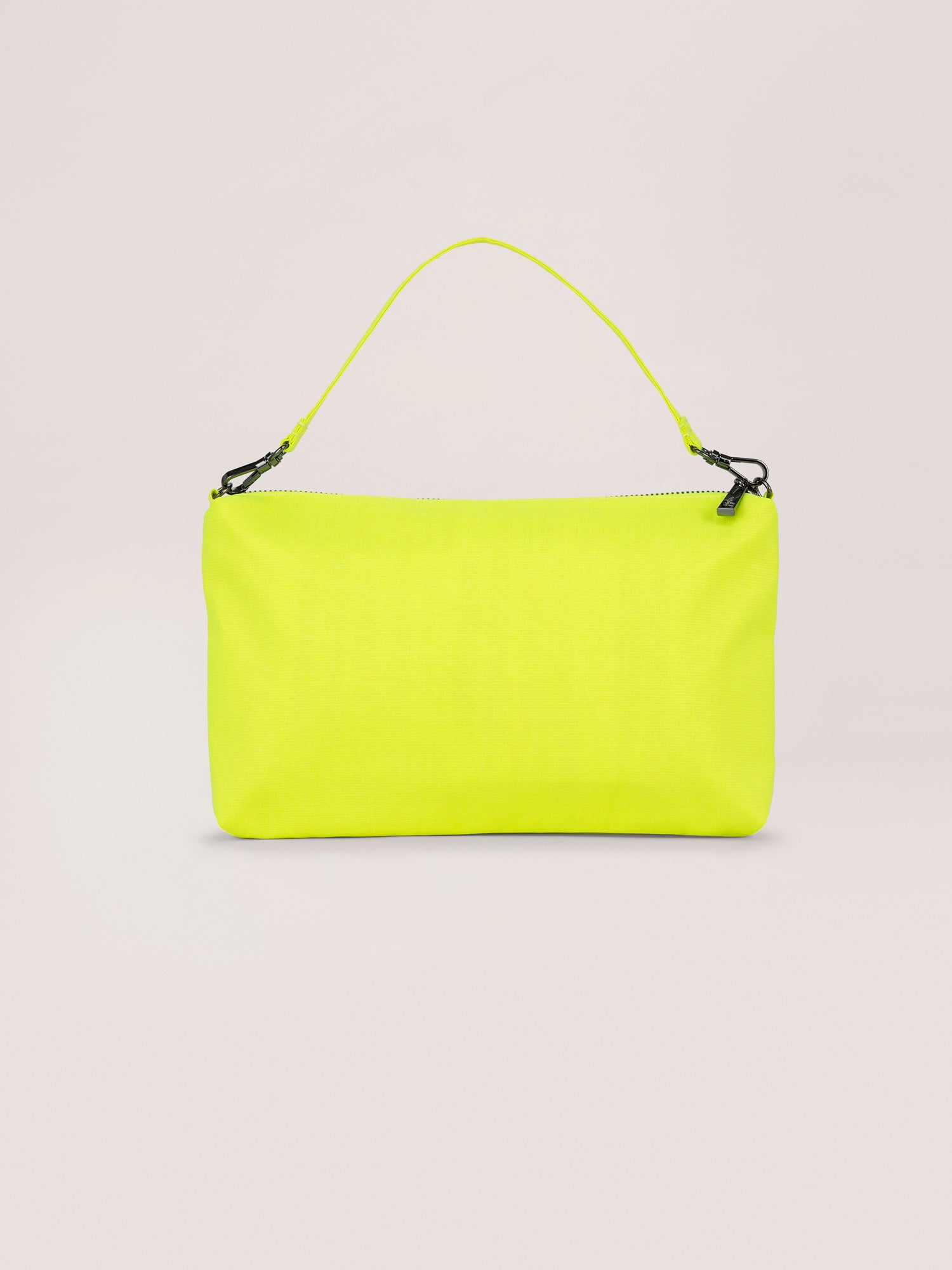 Neon Yellow Be Quick Crossbody Bag Back View with Short Strap