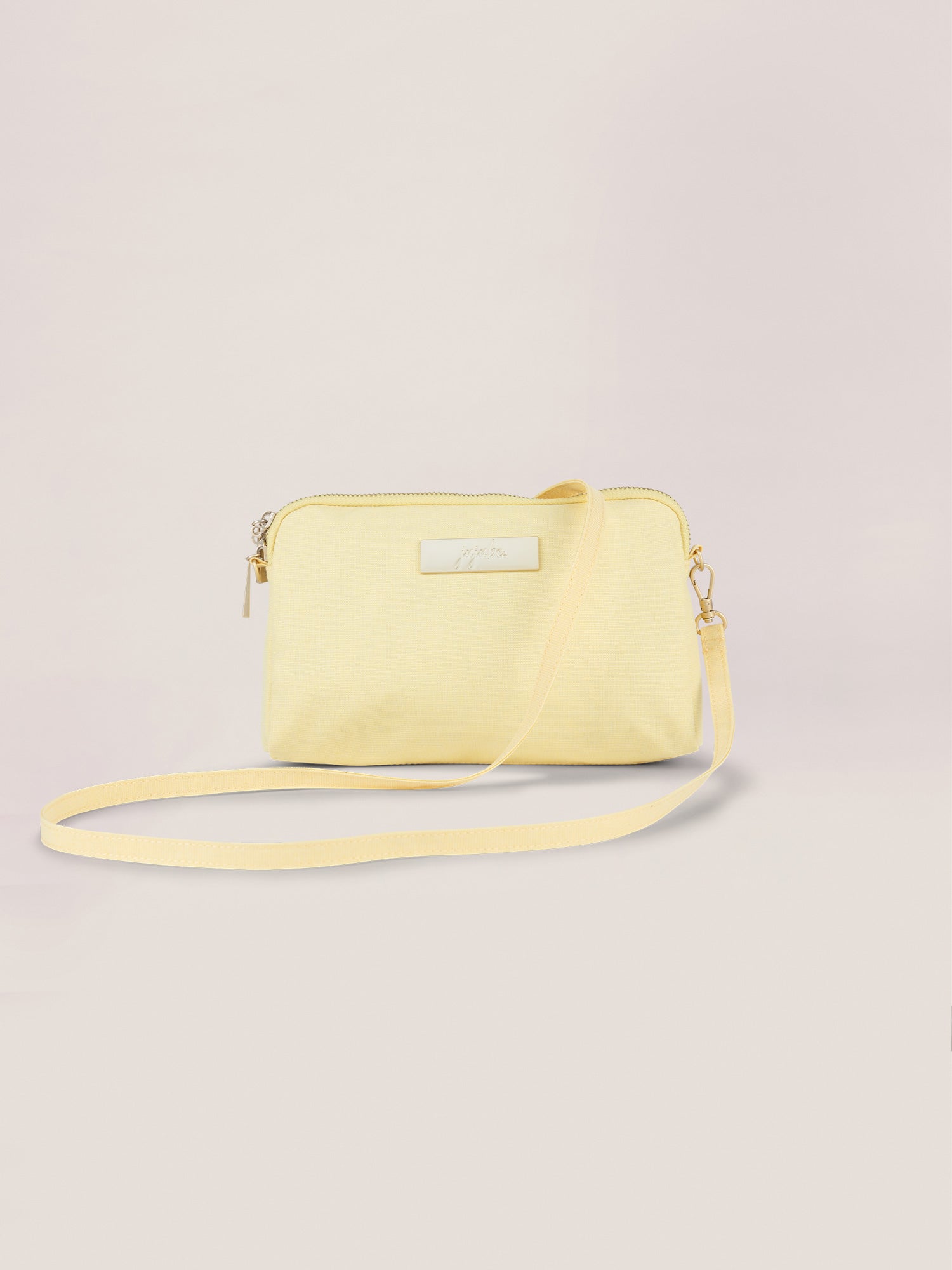 Light Yellow Be Set Large Piece With Long Strap Front View