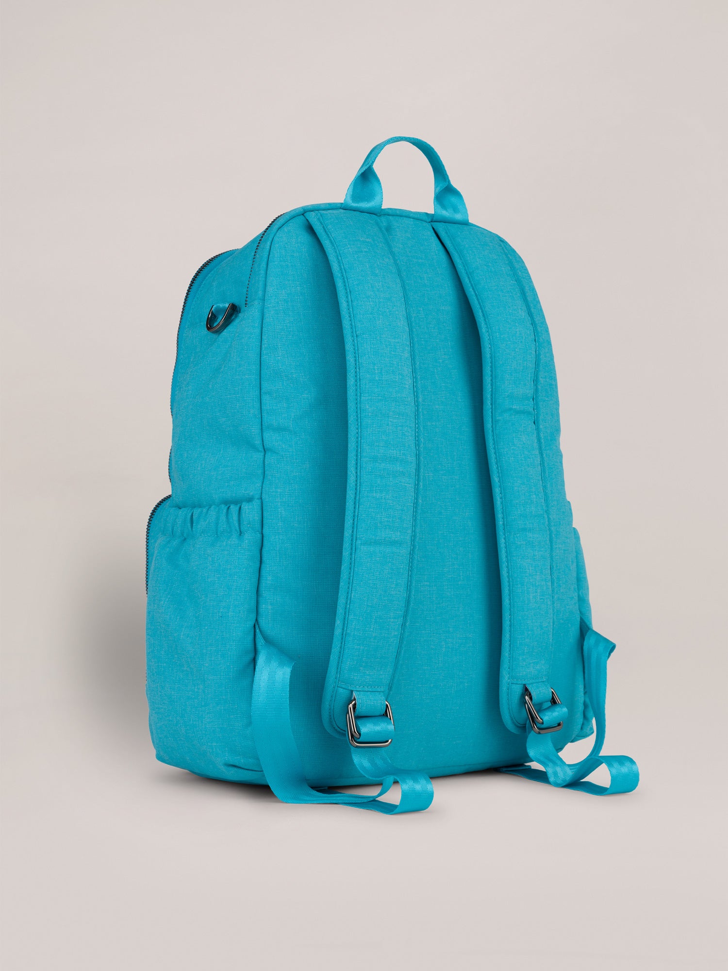 Bright Blue Zealous Backpack Quarter Angle Back View