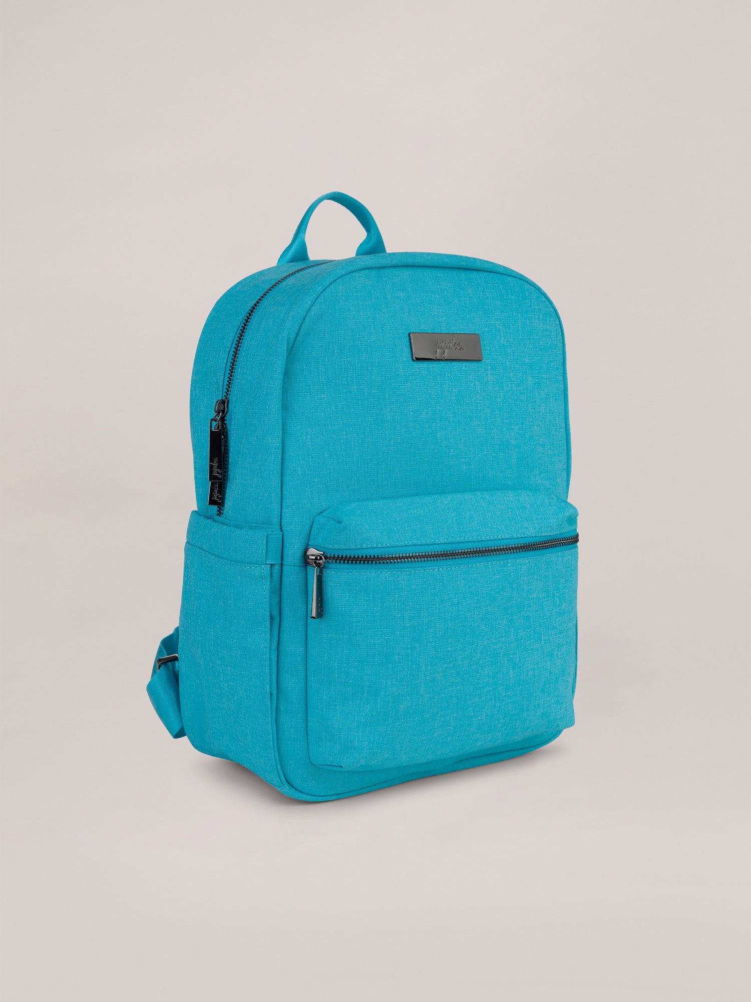 Bright Blue Midi Backpack Quarter Angle View