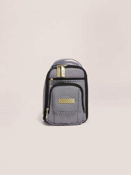 Meli Melo Black Nappa Briony Mini Backpack at FORZIERI