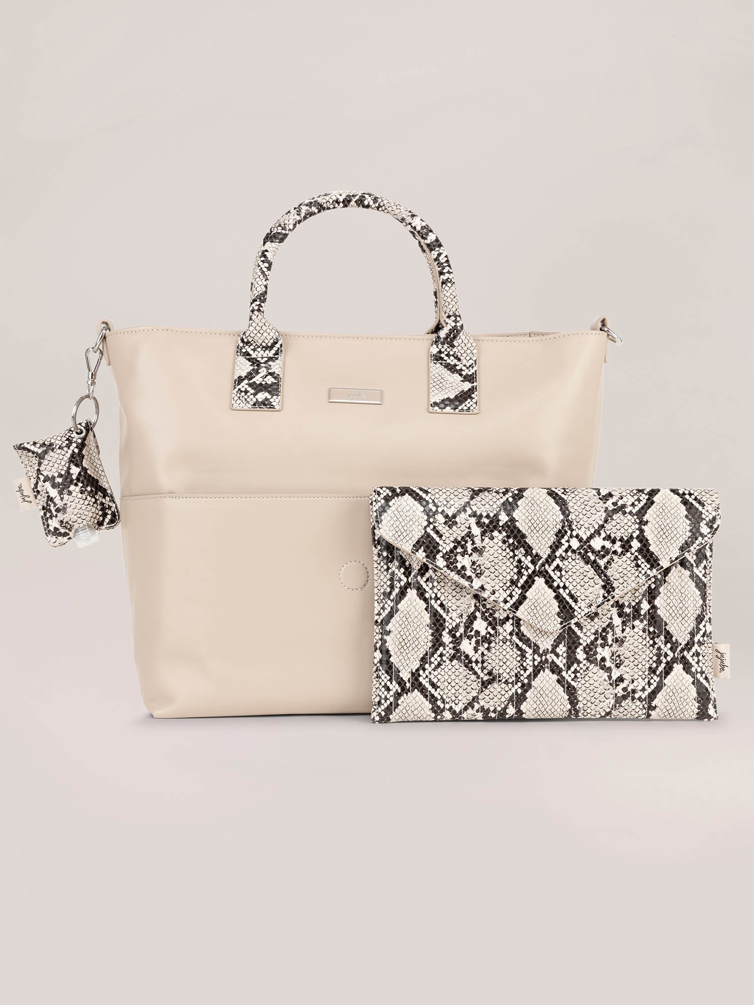 24-7 Tote - Taupe with upSCALE
