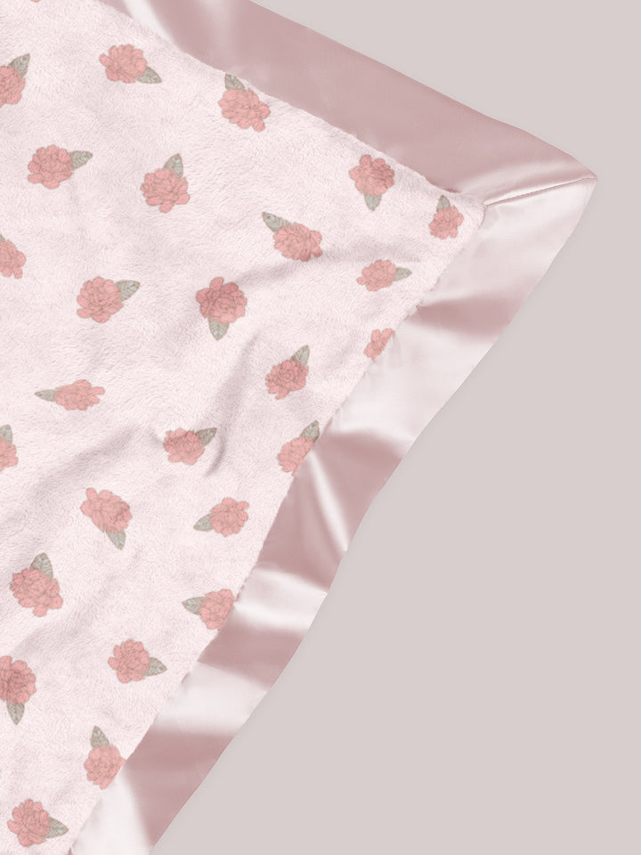 Ultra-Soft Thick Reversible Baby Blanket - Bloomin&