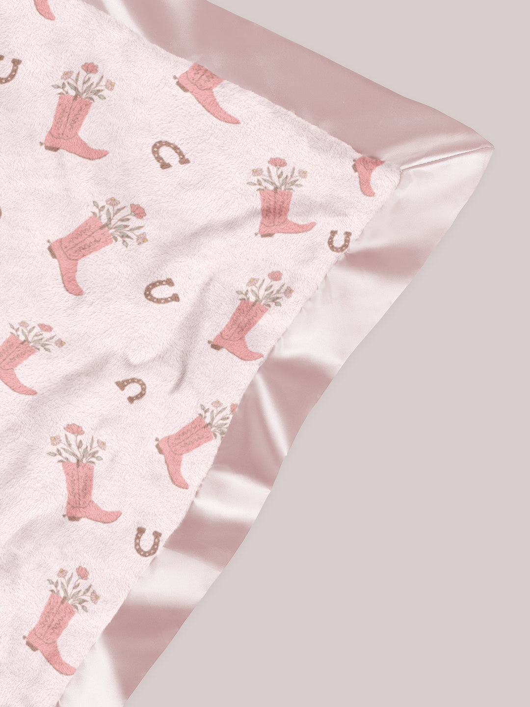 Ultra-Soft Thick Reversible Baby Blanket - Bloomin&