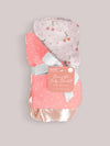 Ultra-Soft Thick Reversible Baby Blanket- Cherry Cute by Doodle By Meg