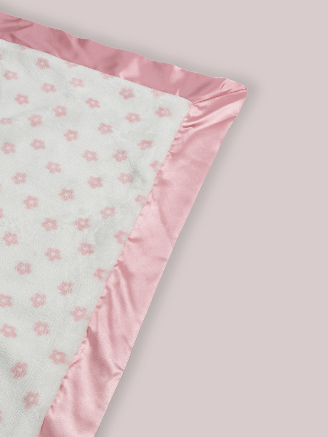 Little Miss Sunshine Reversible Blanket reverse side satin corner