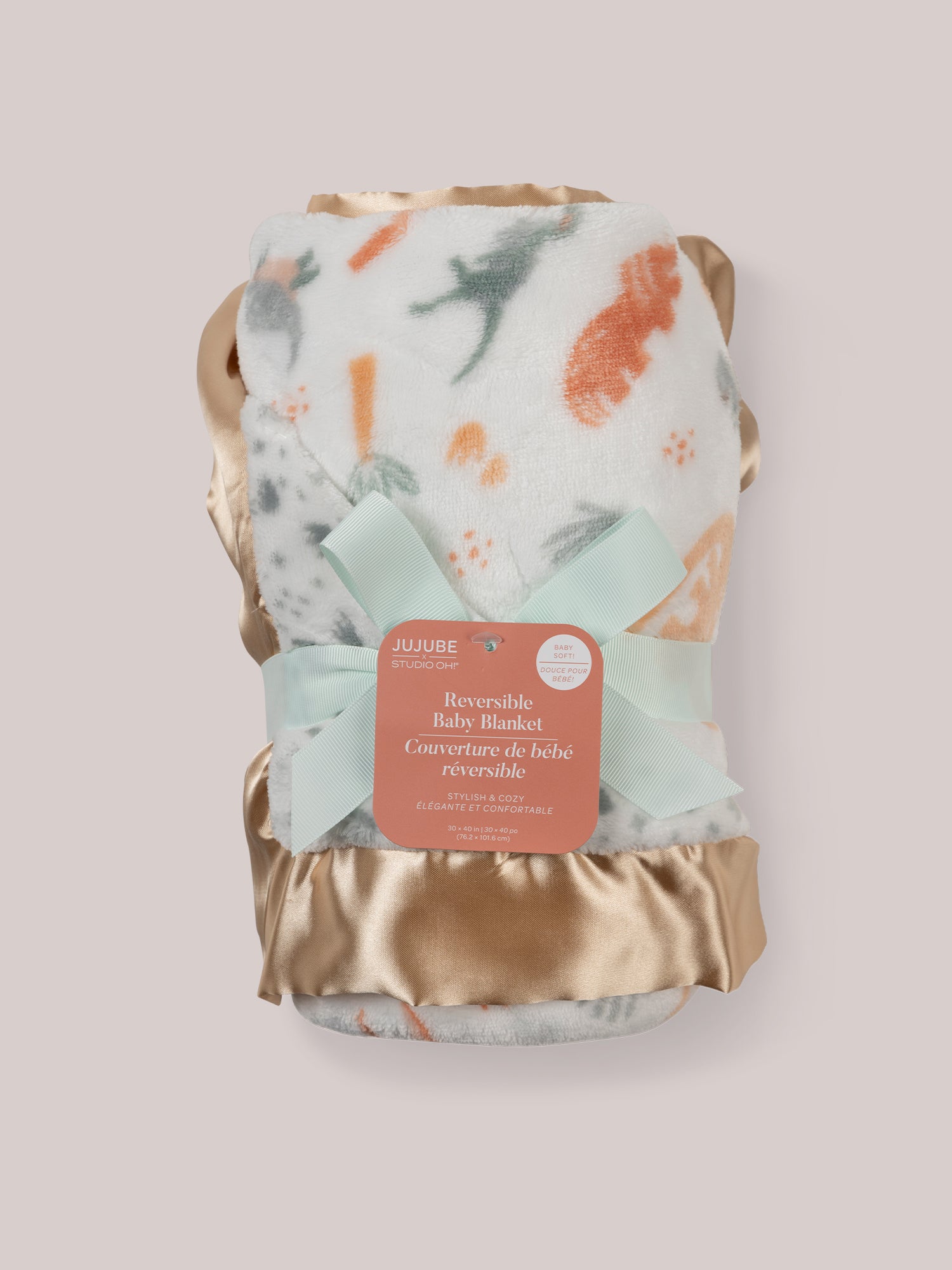 Reversible Baby Blankets Roarsome