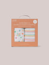 2-Pack Square Swaddle Blanket Set - Bonjour Bébé