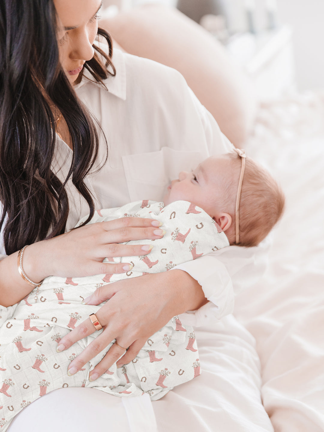 2-Pack Square Swaddle Blanket Set - Bloomin&