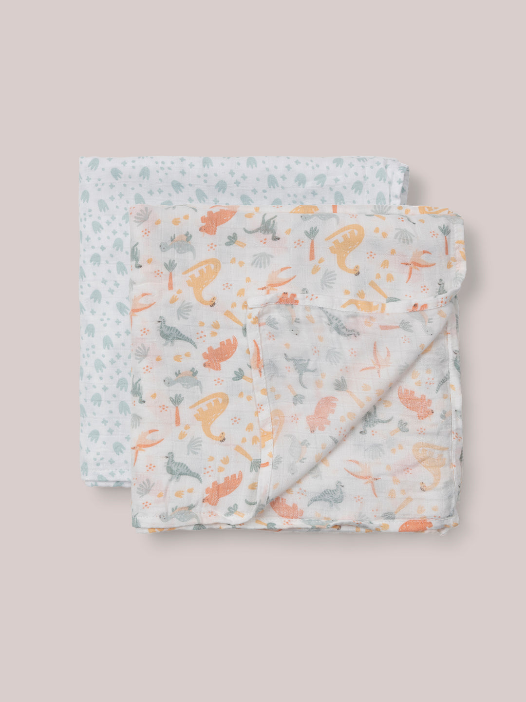 2-Pack Square Swaddle Blanket Set - Roarsome