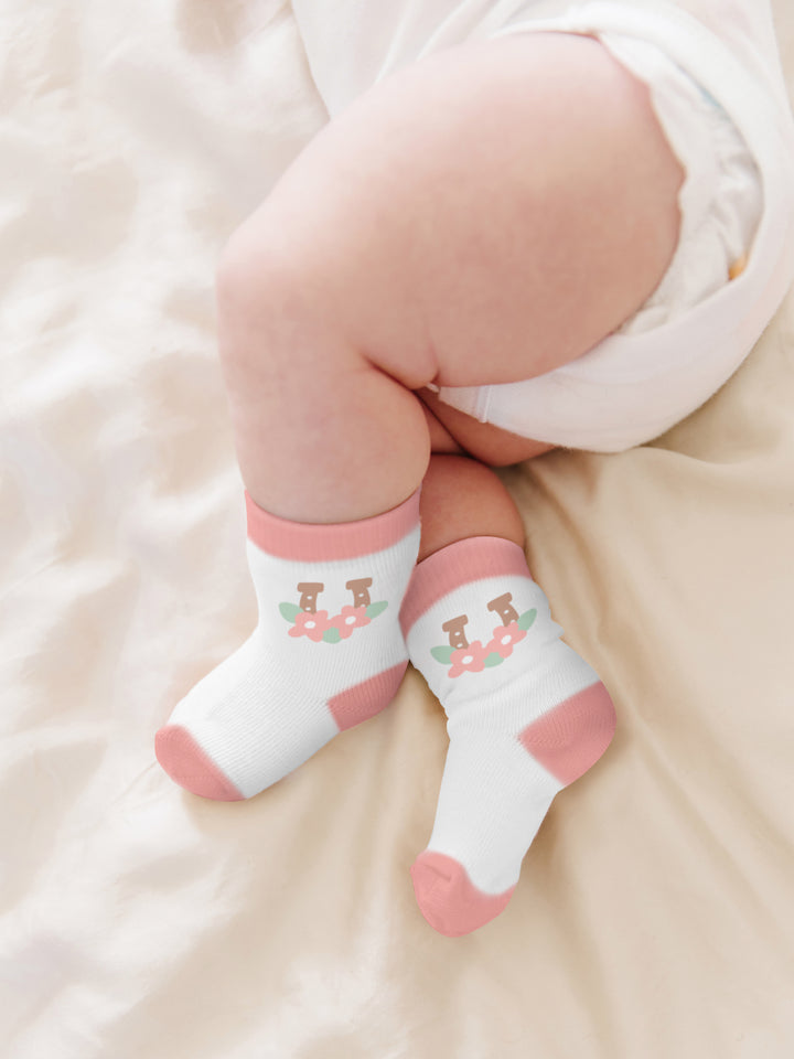 3-Pack Soft Durable Baby Socks Set - Bloomin&